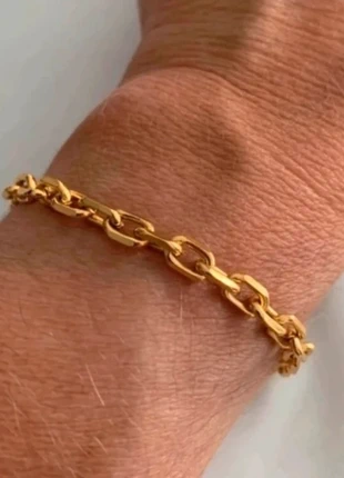 Bracelet mixte chaîne à maillons en acier inoxydable doré, marca: Tendance, estado: Muy bueno, 8,90 €, 10,05 € Protección al comprador Pro incluida