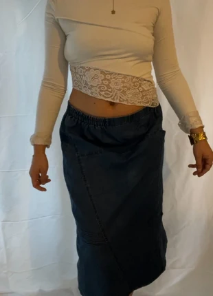 Jupe longue ample en jean vintage taille L, marke: Vintage Dressing, zustand: Sehr gut, größe: L / 40 / 12, 10,00 €, 11,20 € beinhaltet Vinted-Käuferschutz Pro