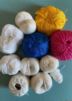 I gomitoli di cotone, condizioni: Discrete, €3.00, €3.85 include la Protezione acquisti