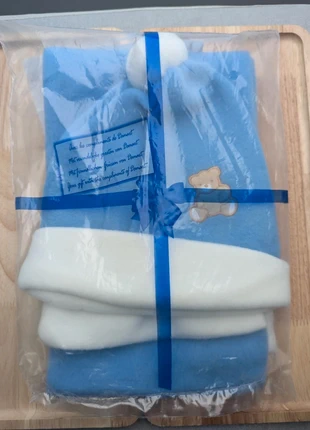 Écharpe et bonnet bleu damart enfant, marca: Damart, estado: Novo sem etiquetas, €2.00, €2.80 inclui Proteção do Comprador