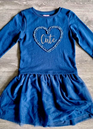 Vestido manga larga y volantes, talla 140 cm , marque: Cool Club, état: Très bon état, taille: 10 ans / 140 cm, 6,00 €, 7,00 € Protection acheteurs incluse