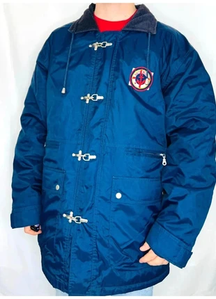 Manteau matelassé long bleu vif marine Blow Up Fireman pompier homme blouson streewear - XXL, marque: Blow Up, état: Très bon état, taille: XXL, 30,00 €, 32,20 € Protection acheteurs incluse
