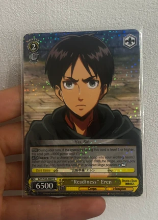 Attack on Titan Rare card - Weiss Schwarz, marque: Attack On Titan, état: Très bon état, 9,99 €, 11,19 € Protection acheteurs incluse