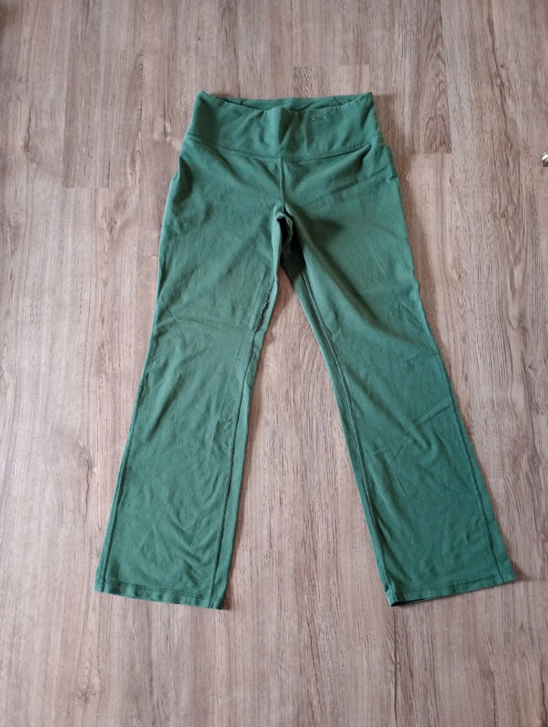 Hunter Green Bootcut Yoga Pants 2