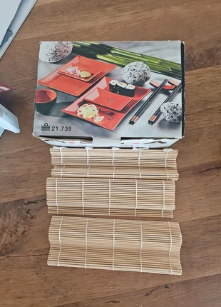 Sushi set oranje, merk: Asian, staat: Nieuw zonder prijskaartje, € 3,00, € 3,85 inclusief Kopersbescherming