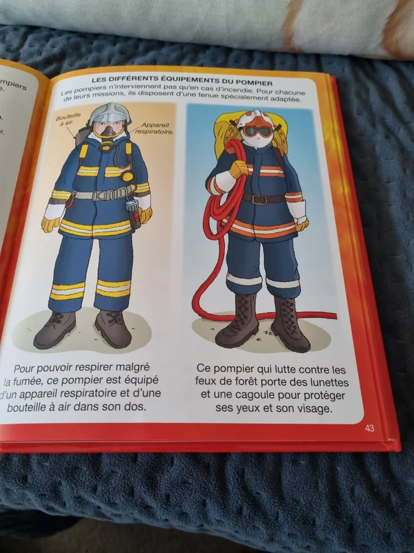Livre "l imagerie des pompiers" - photo numéro 5