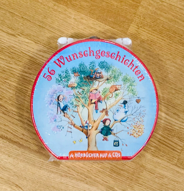 Kinder Hörbuch CD's im Koffer „56 Wunschgeschichten" 1