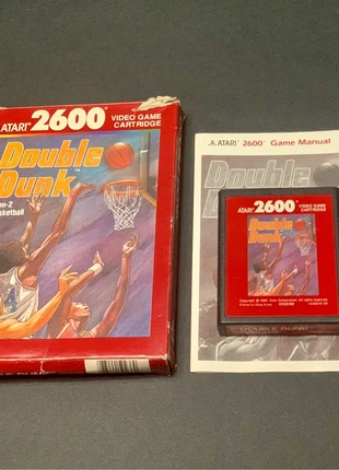 Double Dunk per Atari2600 Gioco + Box + Libretto, brand: Atari, condizioni: Buone, €20.00, €21.70 include la Protezione acquisti