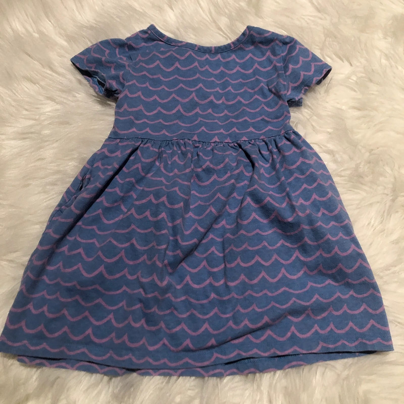 Wonder Nation 3T mermaid/fish vibes baby girl toddler dress 3