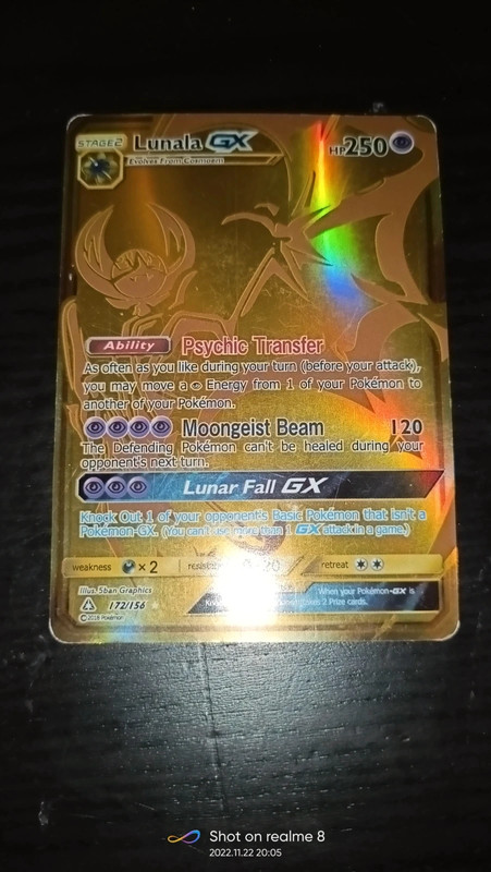 Carta pokemon lunala gx - Vinted