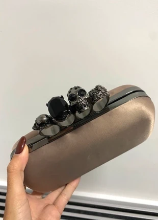 Y2k Clutch elegante con quattro anelli vintage, condizioni: Ottime, €13.00, €14.35 include la Protezione acquisti