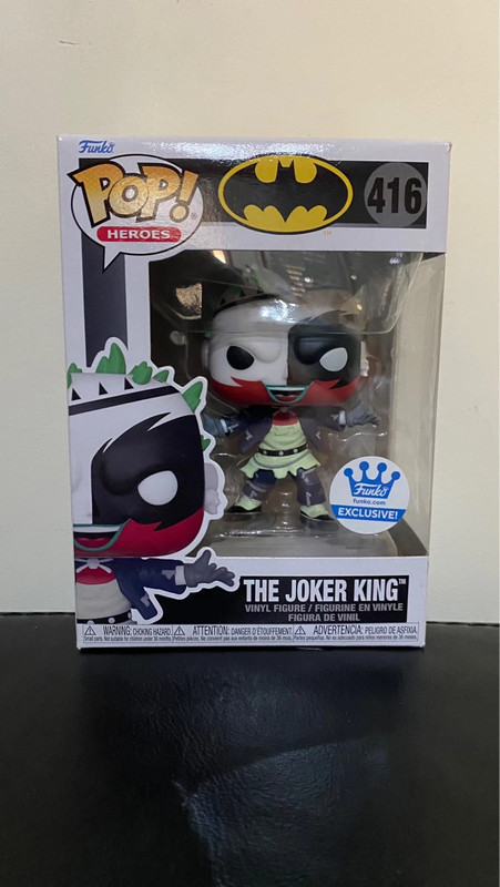 Funko DC Comics Funko POP Vinyl Figure | Joker King