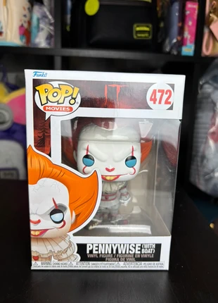 Horror - Pop! N 472 - IT - Pennywise with Boat, brand: Funko, condizioni: Nuovo con cartellino, taglia: Taglia unica, €15.99, €17.49 include la Protezione acquisti Pro