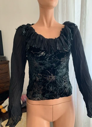 Maglia damascata Zuiki, brand: Zuiki, condizioni: Ottime, taglia: S / IT 40 / EU 36, €7.00, €8.05 include la Protezione acquisti