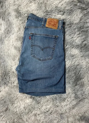 Short en Jean Levi's 505 Bleu W38 L30 SH082, merk: Levi's, staat: Heel goed, maat: W38 | FR 48, € 16,00, € 17,50 inclusief Kopersbescherming Pro