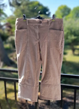 🪸Pantacourt Corsaire Femme L/40 En Velours Beige🪸, marke: Comme un poisson dans l'eau, zustand: Sehr gut, größe: L / 40 / 12, 5,90 €, 6,90 € inklusive Vinted-Käuferschutz