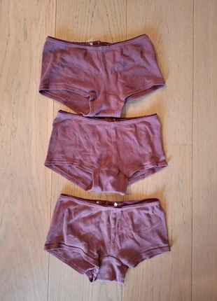 Lot de 3 culottes shorty T3/4ans coton biologique, brand: Waschbär, condizioni: Nuovo con cartellino, taglia: 3 anni / 98 cm, €6.00, €7.00 include la Protezione acquisti