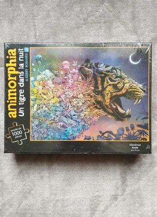 Puzzle animorphia un tigre dans la nuit, marque: Animorphia, état: Neuf avec étiquette, 10,90 €, 12,15 € Protection acheteurs incluse