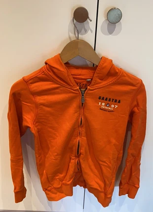 Sweat zippé orange , merk: Gaastra, staat: Goed, maat: 14 jaar / 164 cm, € 5,00, € 5,95 inclusief Kopersbescherming