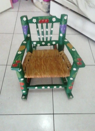 Sedia Artigianato in legno dipinta a mano, marque: Legno, état: Neuf sans étiquette, taille: 0–13 kg, 15,00 €, 16,45 € Protection acheteurs incluse