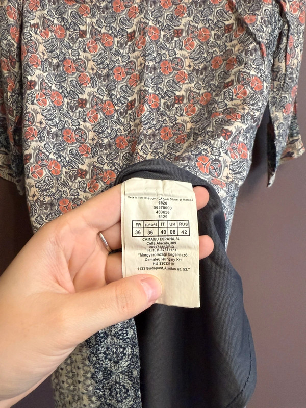Robe à motif Camaïeu - photo numéro 4
