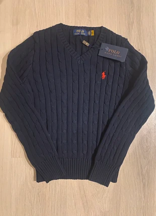 Ralph Lauren V-neck Cableknit, marque: Ralph Lauren, état: Neuf avec étiquette, taille: S / 36 / 8, 69,99 €, 74,19 € Protection acheteurs incluse