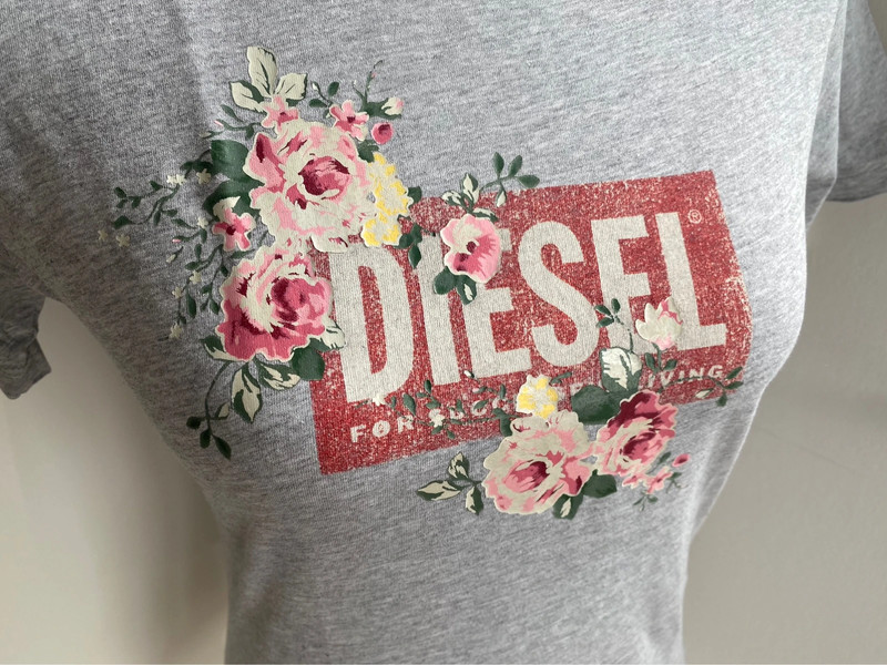 wNEU mädchen, T-Shirt, Diesel grau Größe 158/164 2