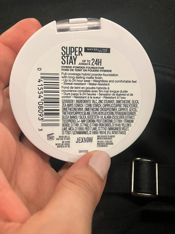 Maybelline super stay foundation 3