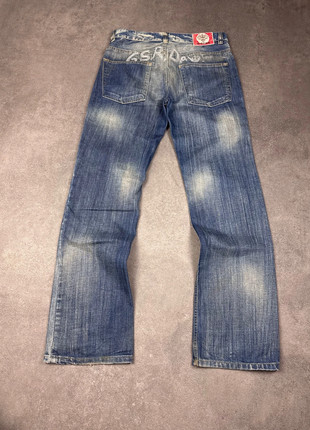 Gstar Straight/Baggyjeans Blau mit Waschung und Backdesign Größe 32/34 fittet L, marque: G-Star, état: Très bon état, taille: L, 75,00 €, 79,45 € Protection acheteurs incluse