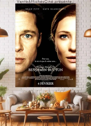 Affiche L'étrange histoire de Benjamin Button, zustand: Sehr gut, 15,00 €, 16,45 € beinhaltet Vinted-Käuferschutz Pro