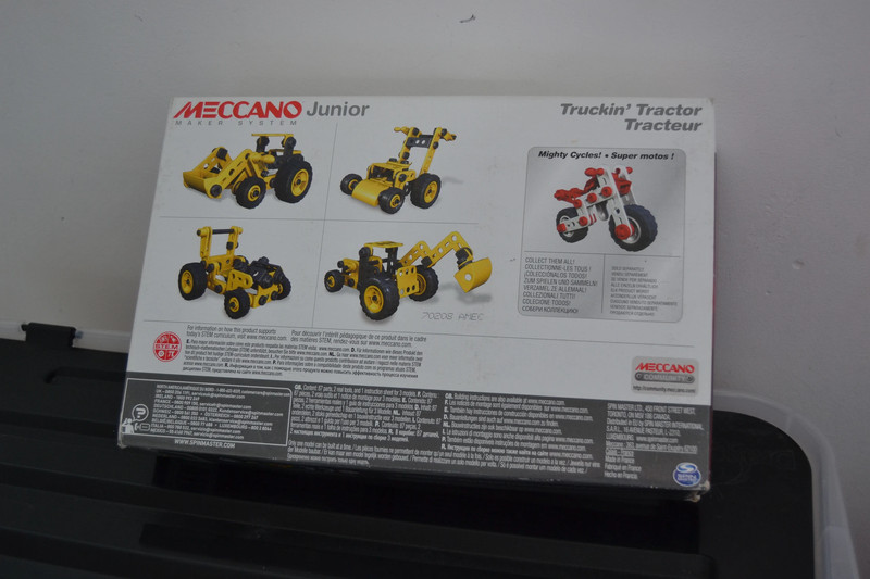 Meccano junior tracteur