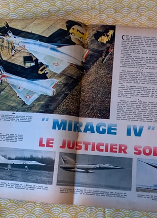 Ancien Journal de Tintin - Numéro 802 - 5 pages sur l’avion Mirage 4 - 1964, marke: journal de Tintin, zustand: Sehr gut, 5,00 €, 5,95 € beinhaltet Vinted-Käuferschutz Pro