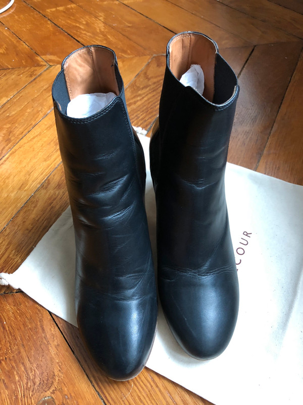 Boots noir Rivecour Vinted