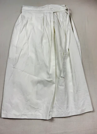183DPR - Jupe longue portefeuille 90's, blanc, made in France, marque: sans marque, état: Très bon état, taille: Taille unique, 14,99 €, 16,44 € Protection acheteurs (Pro) incluse