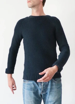 Pull Bleu Marine tréssé - Marque Inconnu - Taille M / 38 / 10, zustand: Gut, größe: M, 5,00 €, 5,95 € inklusive Vinted-Käuferschutz