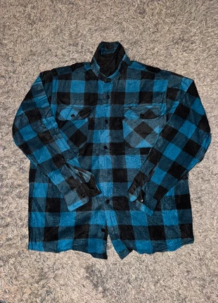 Polaire Lee Carreaux Bleu Noir boutons taille M, marque: Lee, état: Très bon état, taille: M, 9,00 €, 10,15 € Protection acheteurs incluse