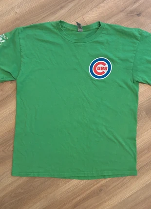 T-shirt Baseball MLB - Chicago Cubs - Vert L, brand: Gildan, condition: Very good, size: L, €12.00, €13.30 includes Buyer Protection Pro