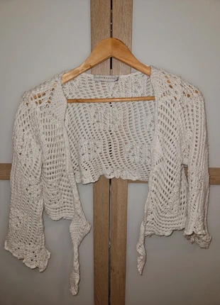 Boléro maille vintage, brand: Cache Cache, condition: Very good, size: XXL / 44 / 16, €5.00, €5.95 includes Buyer Protection