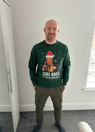 Banterking Xmas Jumper, brand: Banterking, condition: Very good, size: M, £8.00, £9.10 includes Buyer Protection