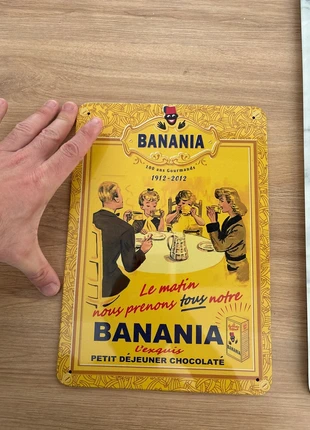 Plaque métal banania, marque: Banania, état: Neuf sans étiquette, 4,00 €, 4,90 € Protection acheteurs incluse