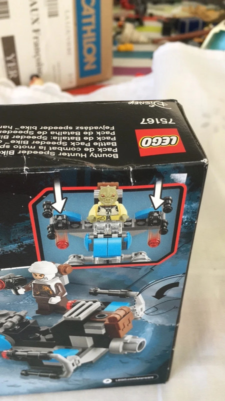 Lego Star Wars 75167 Bounty Hunter Speeder Bike Battle Pack neuf scellé 5