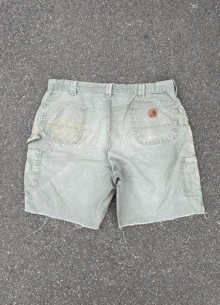Short carhartt single knee workwear B147 LDN vert sunfaded vintage - Taille 42, marke: Carhartt, zustand: Sehr gut, größe: W42 | DE 58, 10,00 €, 11,20 € beinhaltet Vinted-Käuferschutz Pro