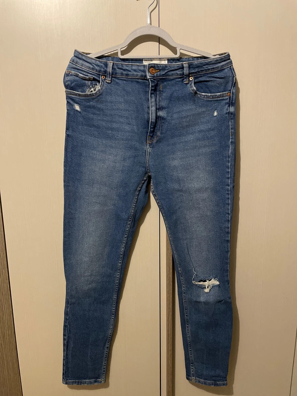 Pantalone Denim Bershka da donna 1