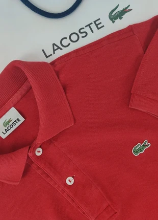 Polo Lacoste 🐊 Classique L.12.12 Rouge Vif (D074.Q), brand: Lacoste, condizioni: Ottime, taglia: S, €39.00, €41.65 include la Protezione acquisti Pro