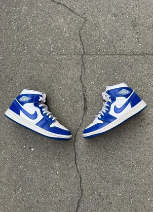 Jordan 1 mid Kentucky Blu, marque: Nike, état: Bon état, taille: 36.5, 25,00 €, 26,95 € Protection acheteurs (Pro) incluse