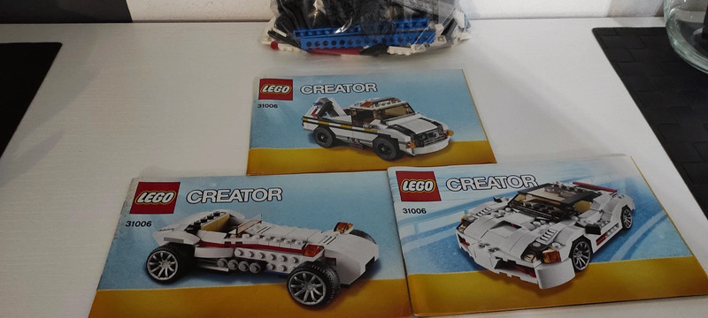 LEGO 31055 - Bolide rosso