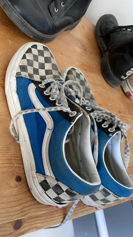 Vans 2024 bleu damier