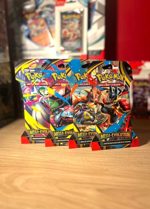 Art set blister booster mega évolution me1 scellé en français, brand: Pokémon, condition: New with tags, €27.99, €30.09 includes Buyer Protection