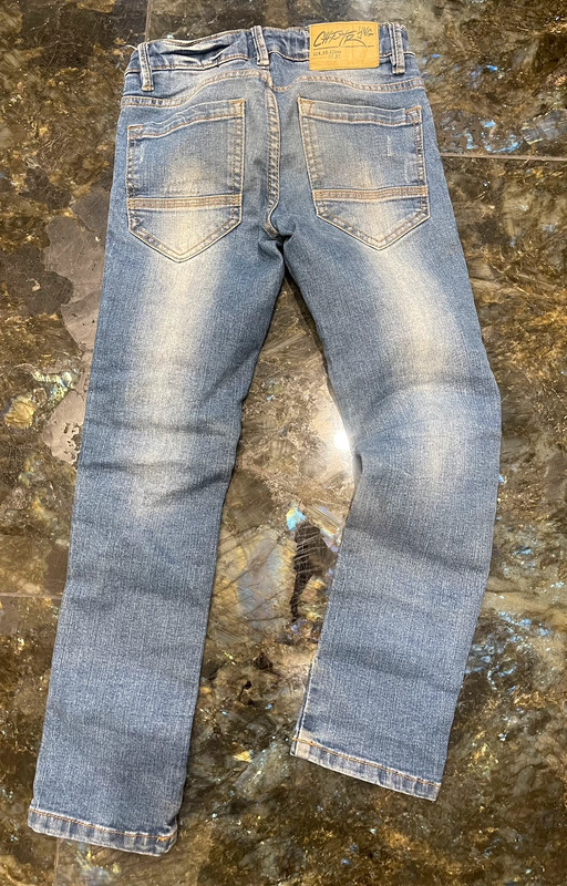 Jeans 140 Junge Flicken wie Neu 3