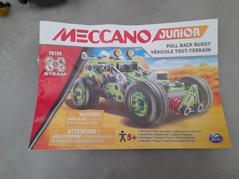 Meccano Junior - Véhicule tout-terrain - Jeux de construction